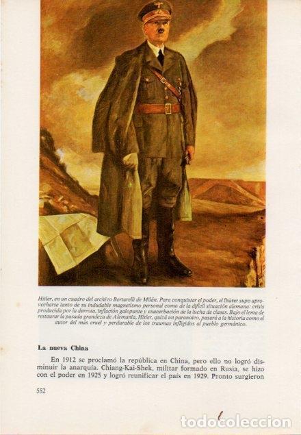 Cartoline: LAMINA V15576: Hitler en un cuadro del archivo Bertarelli de Milan - Varios