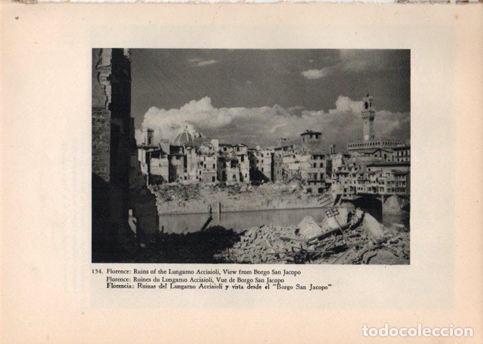 Cartoline: LAMINA V14793: Ruinas del Lungarno Acciaioli en Florencia - Varios
