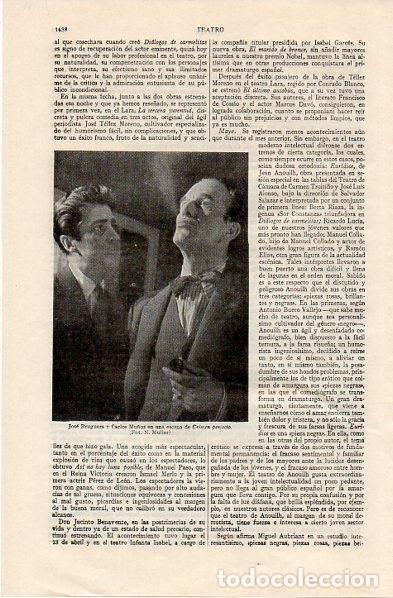 Cartoline: LAMINA V11177: Jose Brugera y Carlos Mu&ntilde;oz en Crimen perfecto - Varios