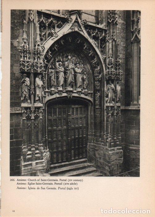 Postais: LAMINA V14841: Portal de la iglesia de San German en Amiens - Varios
