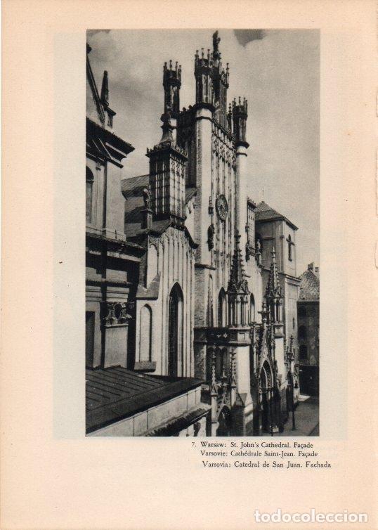 Postkarten: LAMINA V14731: Catedral de San Juan en Varsovia, Polonia - Varios
