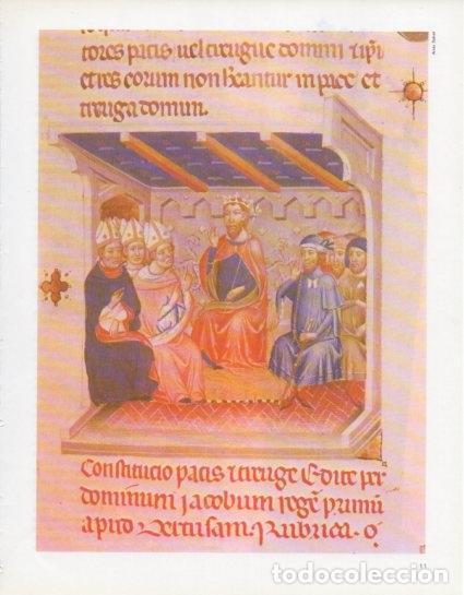Postais: LAMINA V14584: Jaume I al Llibre Verd de Barcelona - Varios