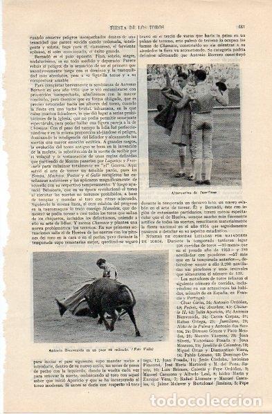 Postcards: LAMINA V10960: Alternativa de Jumillano y Antonio Bienvenida - Varios