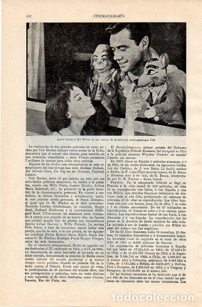 Postais: LAMINA V10905: Leslie Caron y Mel Ferrer en Lili - Varios