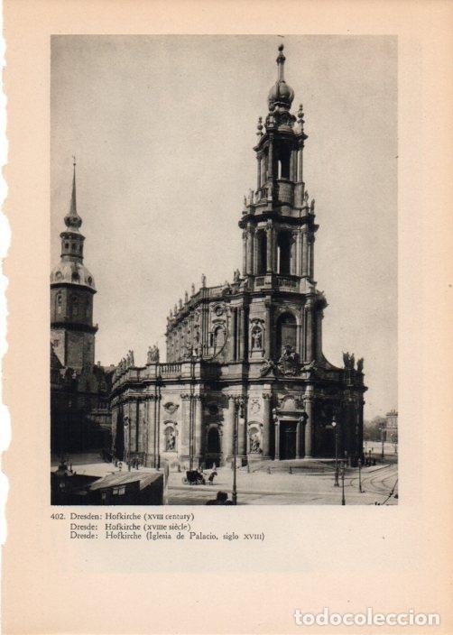 Postkarten: LAMINA V14893: Hofkirche en Dresde - Varios