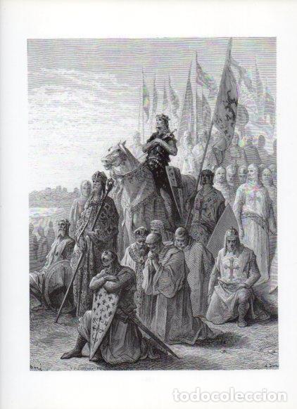 Postales: LAMINA V16144: Las Cruzadas. Ilustracion de Gustavo Dore. Modelo 260 - NULL