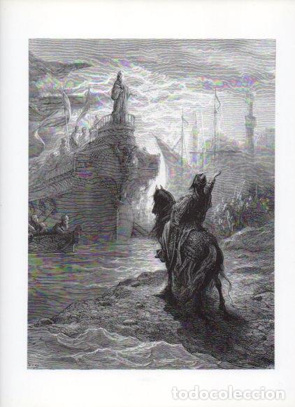 Postales: LAMINA V16132: Las Cruzadas. Ilustracion de Gustavo Dore. Modelo 248 - NULL