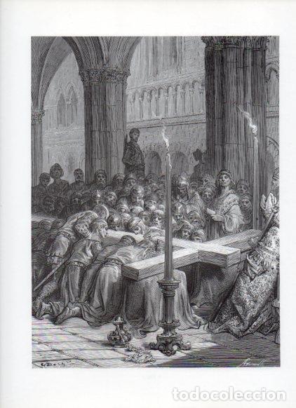 Postales: LAMINA V16175: Las Cruzadas. Ilustracion de Gustavo Dore. Modelo 291 - NULL