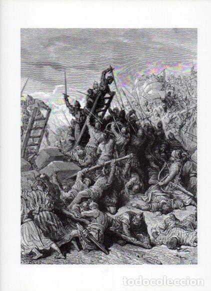 Postales: LAMINA V16124: Las Cruzadas. Ilustracion de Gustavo Dore. Modelo 240 - NULL