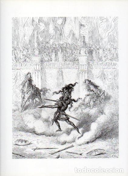 Cartoline: LAMINA V16084: Orlando Furioso ilustracion de Gustavo Dore. Modelo 200 - NULL
