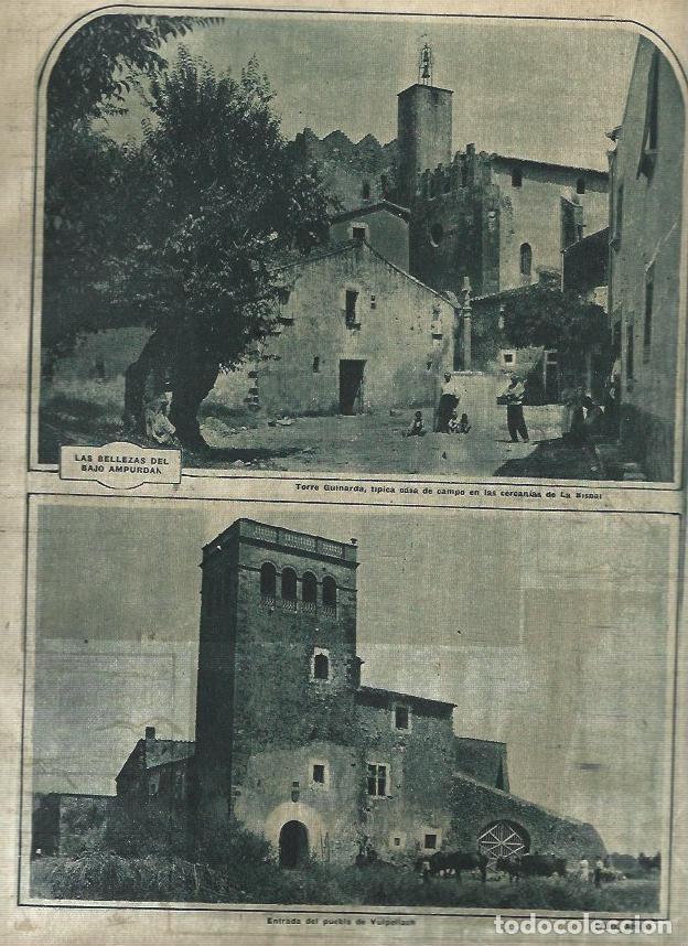 Postkarten: LAMINA 31673: Torre Guinarda y Vullpellach, Girona - Varios