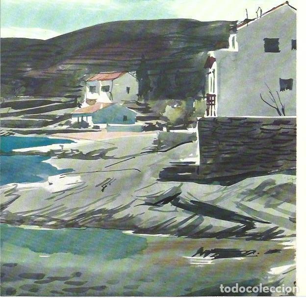 Postales: LAMINA 31476: Platja de Cadaques, por Jesus Casaus - Ramon Reig