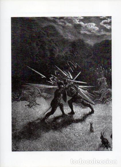 Postales: LAMINA V16059: Orlando Furioso ilustracion de Gustavo Dore. Modelo 175 - NULL