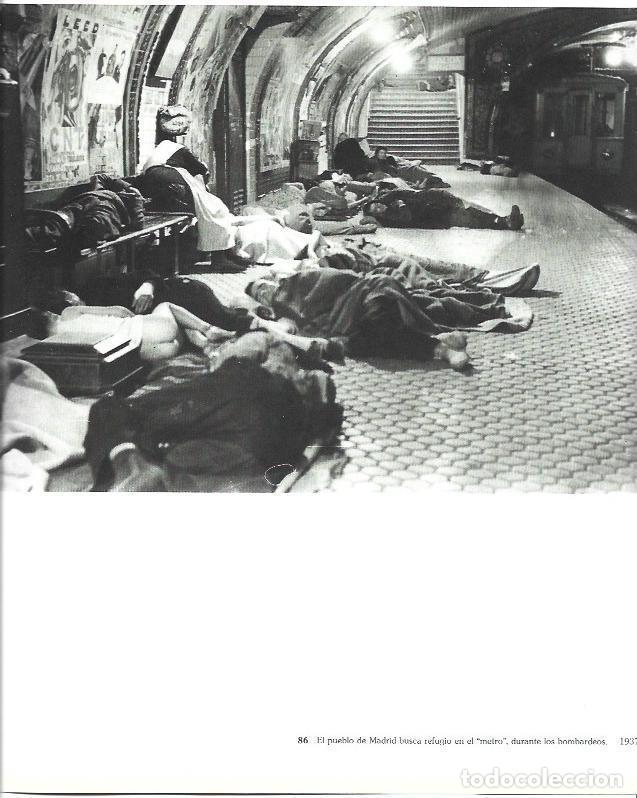 Postkarten: LAMINA 31548: Refugio de la guerra en el metro de Madrid - Publio Lopez Mondejar