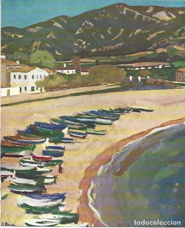 Postkarten: LAMINA 31444: La platja de Tossa, por G.A. Klein - Ramon Reig