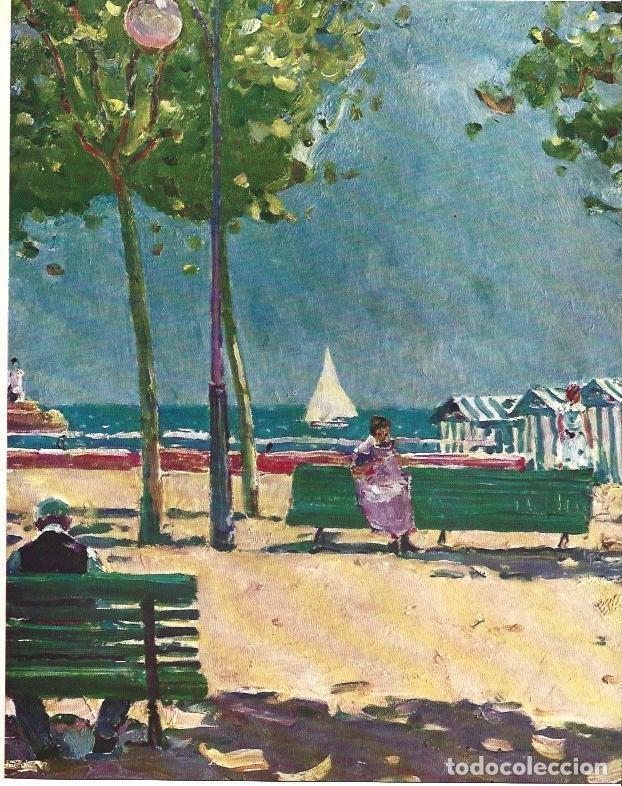 Cartoline: LAMINA 31448: El Passeig de Mar, por Josep Amat - Ramon Reig