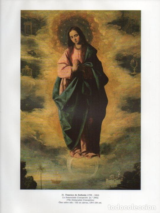 Postkarten: LAMINA V15818: La Inmaculada Concepcion por Francisco de Zurbaran - Varios