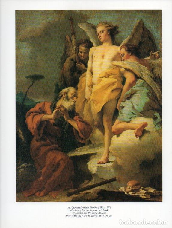 Cartoline: LAMINA V15849: Abraham y los tres angeles por Tiepolo - Varios