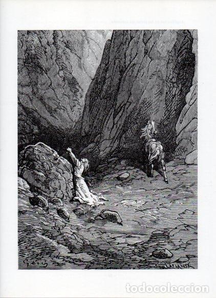 Postcards: LAMINA V16003: Orlando Furioso ilustracion de Gustavo Dore. Modelo 119 - NULL