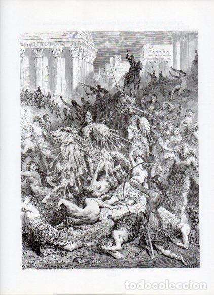 Postales: LAMINA V16040: Orlando Furioso ilustracion de Gustavo Dore. Modelo 156 - NULL