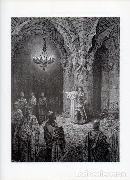 Postcards: LAMINA V15990: Orlando Furioso ilustracion de Gustavo Dore. Modelo 106 - NULL