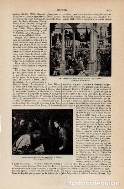 Postkarten: LAMINA V16434: Cristo antes los doctores por Jose Ribera - Varios