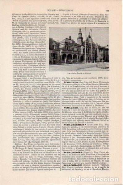 Postcards: LAMINA V11567: Galerias Schack en Munich - Varios