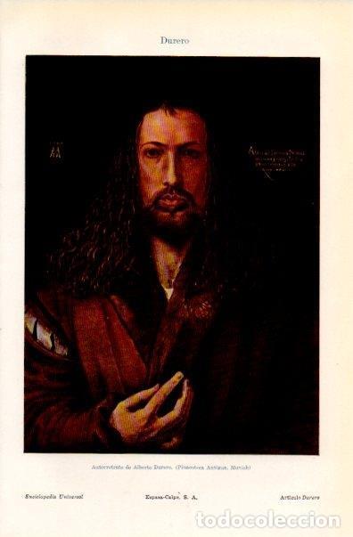 Postkarten: LAMINA V16578: Autorretrato de Alberto Durero - Varios