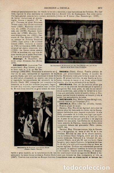 Postkarten: LAMINA V16529: Resurreccion de Drusiana por Giotto - Varios