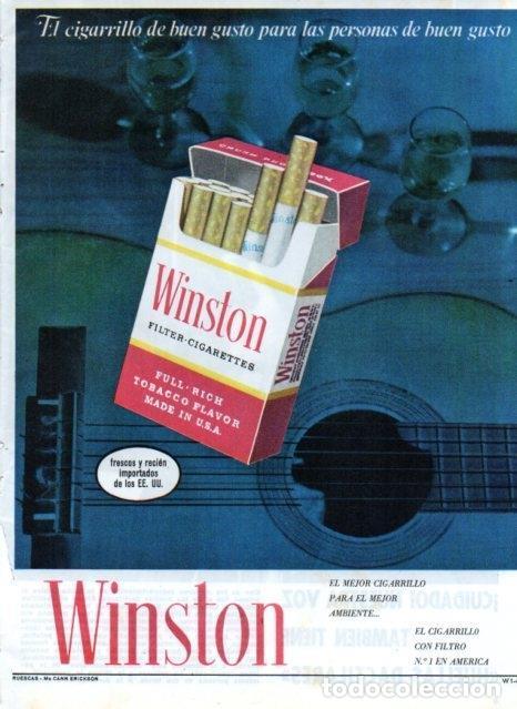 Postales: LAMINA V17335: Publicidad de Winston - VVAA
