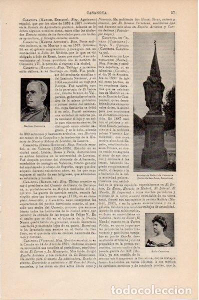 Cartoline: LAMINA V11690: Estatua de Rafael de Casanova en Barcelona - Varios