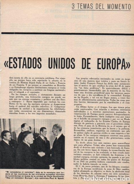 Postkarten: LAMINA V17265: Ministros europeos en Luxemburgo - VVAA