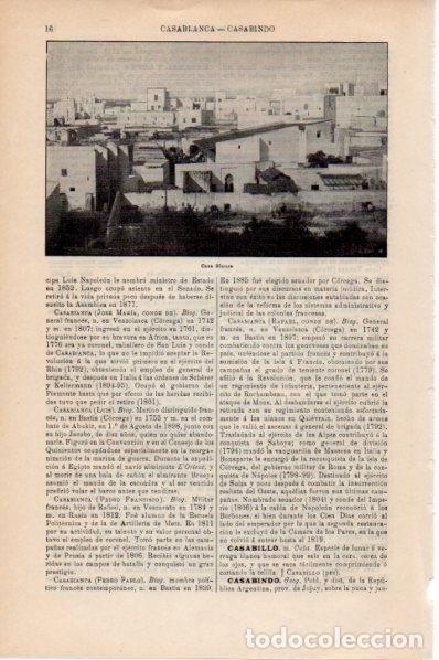 Postais: LAMINA V11683: Vista de Casablanca, Marruecos - Varios