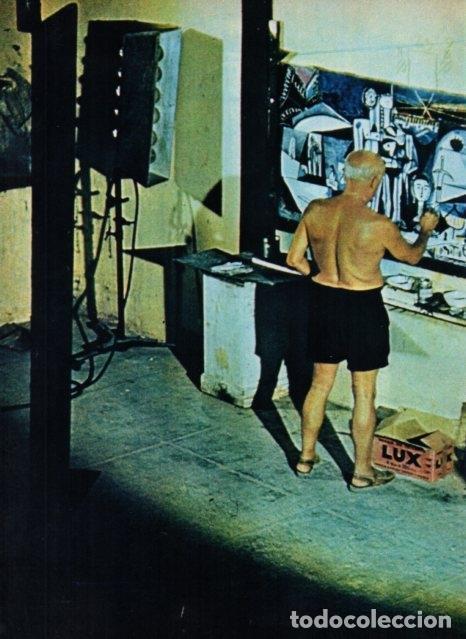 Postkarten: LAMINA V17305: Picasso pintando retratado por Clouzot - VVAA
