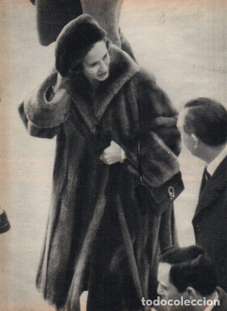 Postcards: LAMINA V17552: La reina Fabiola en Madrid - VVAA