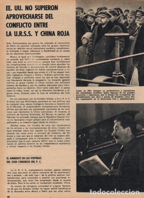 Postales: LAMINA V16997: Lenin en 1921 y Stalin - VVAA