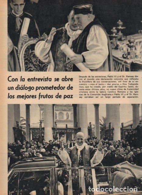 Postcards: LAMINA V17044: Pablo VI en las calles de Roma - VVAA