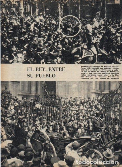 Postkarten: LAMINA V17165: Alfonso XIII a caballo en Barcelona en 1904 - VVAA