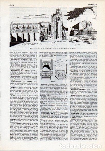 Cartoline: LAMINA V12197: Catedral y Basilica de San Juan de los Ba&ntilde;os en Palencia - Varios