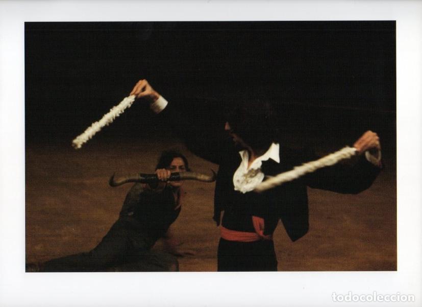 Postales: LAMINA V17811: Piel de toro. Companyia La Cuadra de Sevilla. Mercat de les Flors 1985 - Albert Fortu