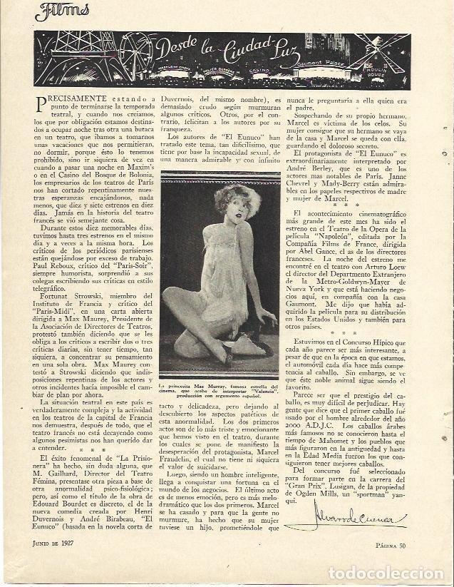 Postales: LAMINA 31765: Mae Murray en la pelicula Valencia - VVAA