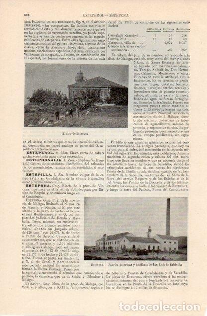 Postales: LAMINA V12615: Faro y fabrica de azucar en Estepona - Varios