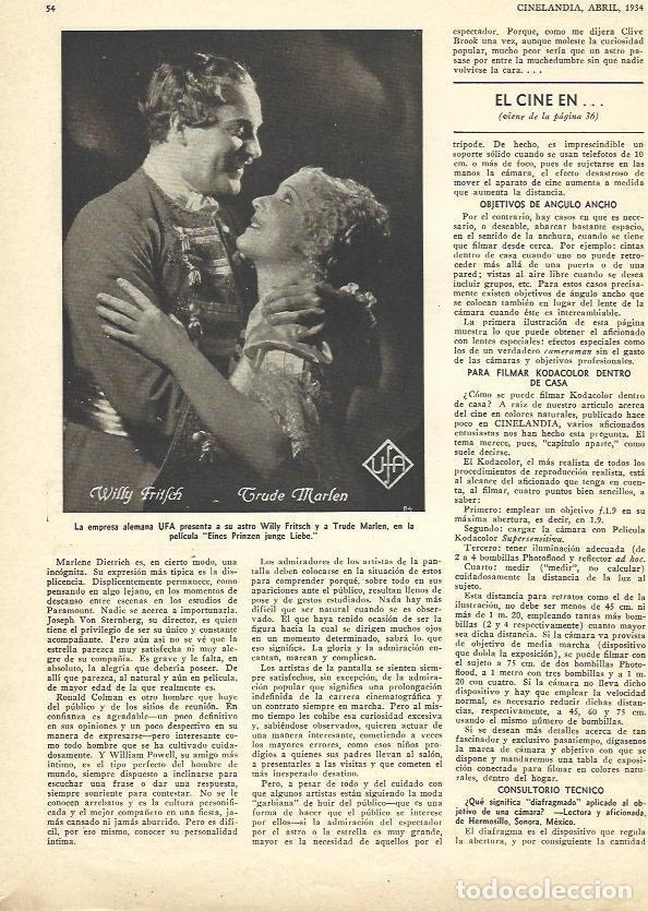 Postkarten: LAMINA 31740: Willy Fritsch y Trude Marlen - VVAA