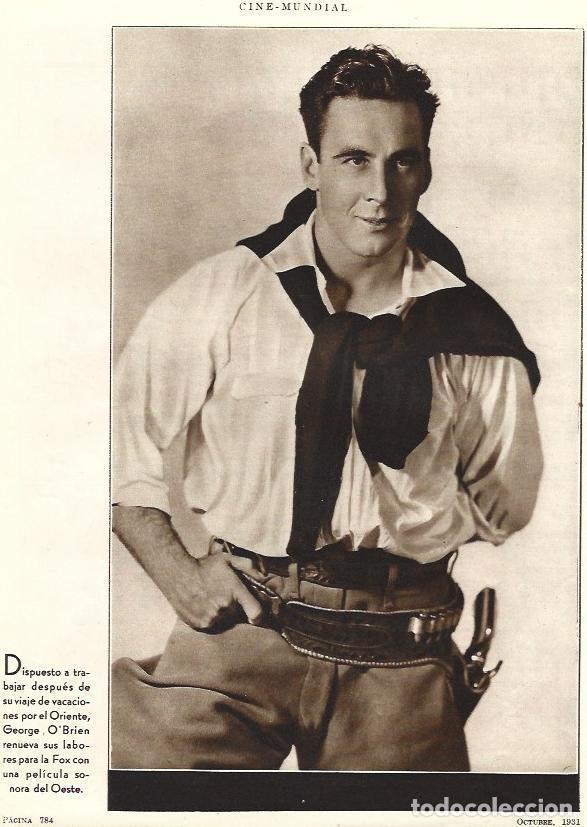 Cartoline: LAMINA 31827: George O'Brien - VVAA