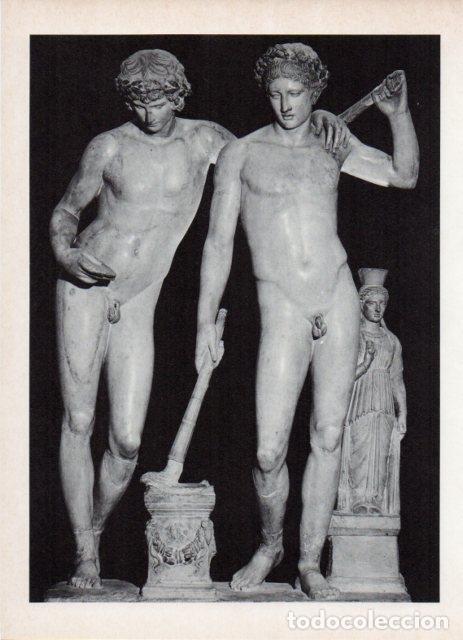 Postales: LAMINA V18682: Esculturas Grupo de san Ildefonso, Museo del Prado - Varios
