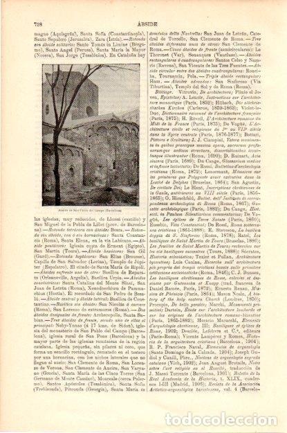 Cartes Postales: LAMINA V13463: Abside de San Pau del Campo, Barcelona - Varios