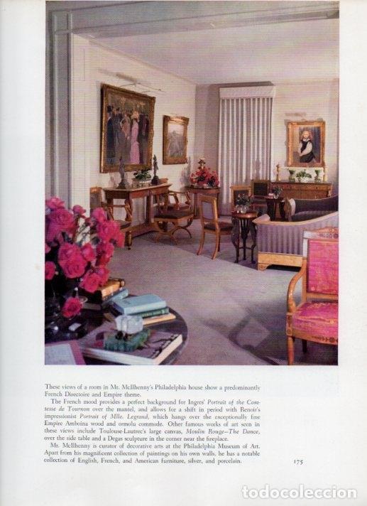 Postales: LAMINA V18878: The Drawing Room. Home of P. Mcilhenny in Rittenhouse Square, Philadelphia - Helen Co