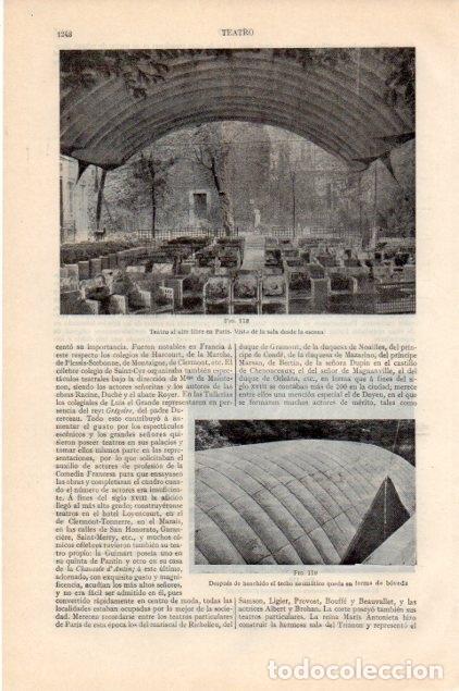 Postkarten: LAMINA V13314: Teatro al aire libre en Paris - Varios