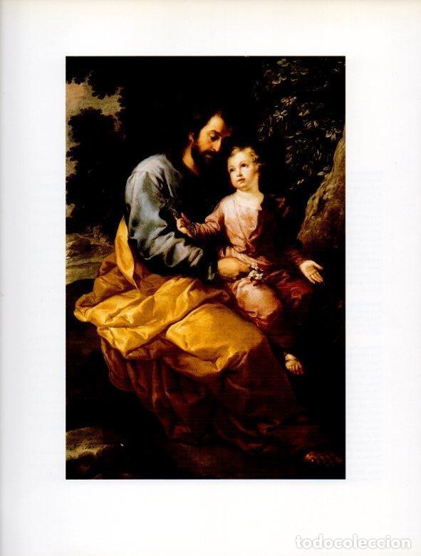 Postales: LAMINA V18200: San Jose con el Ni&ntilde;o Jesus por Francisco de Herrera el Viejo - Varios