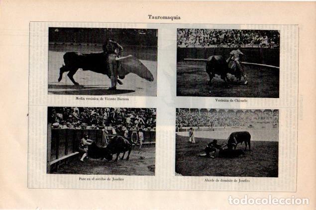 Postales: LAMINA V13245: Vicente Barrera, Chicuelo y Joselito - Varios